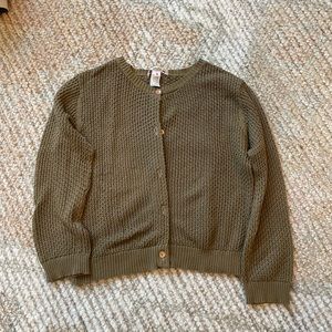 Bonpoint girls cardigan size 8